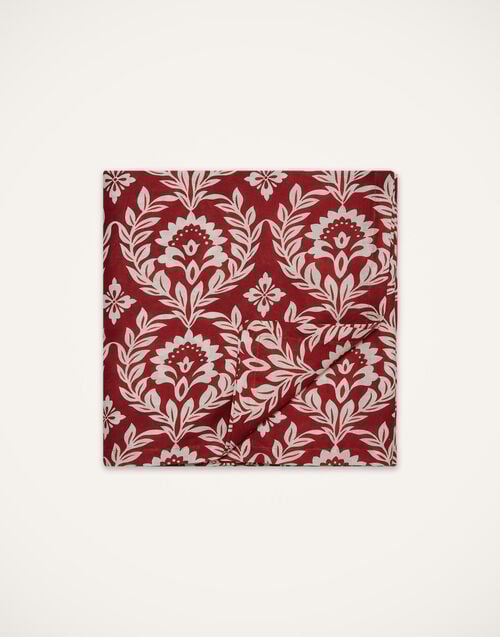 la doublej Medium Tablecloth Garland Bordeaux in Linen