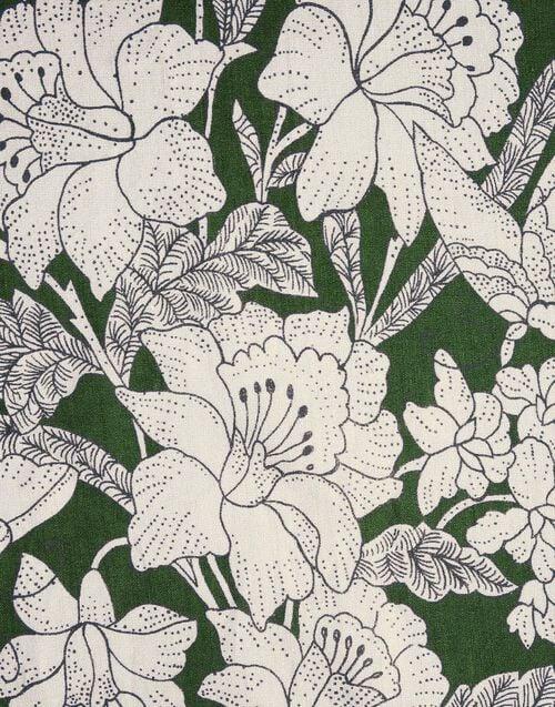 La Doublej Medium Tablecloth Lilium Avorio In Linen