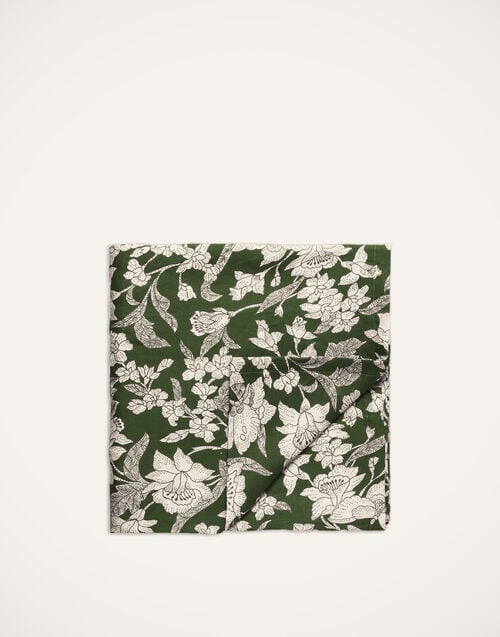 la doublej Medium Tablecloth Lilium Avorio in Linen