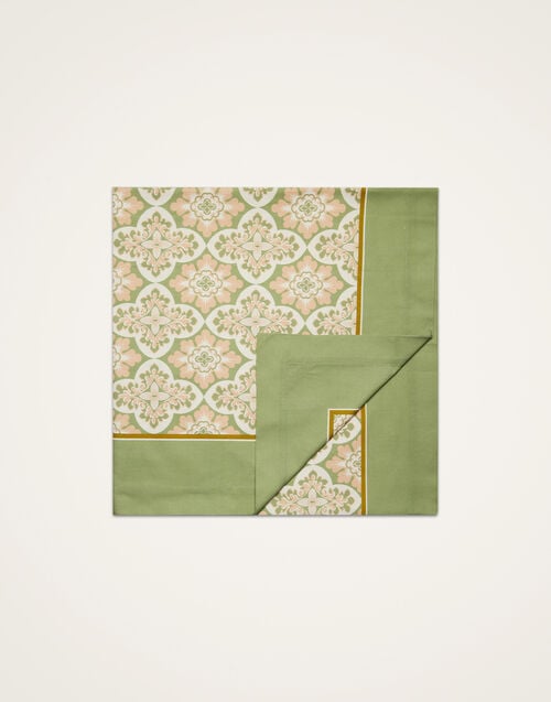 la doublej Medium Tablecloth Palazzo Light Pink in Panama Cotton