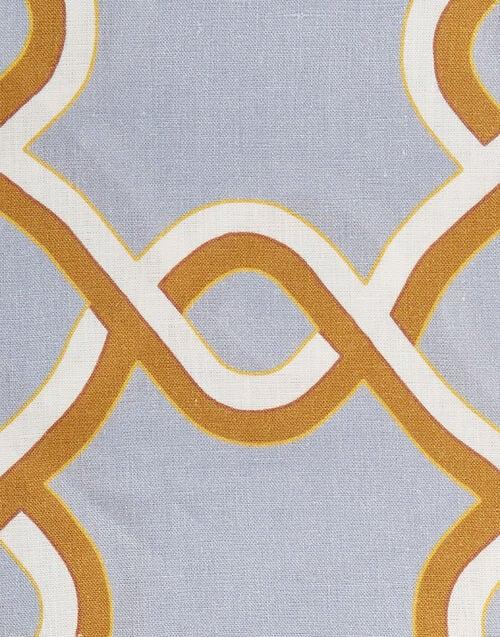 La Doublej Medium Tablecloth Tackle Turquoise In Linen