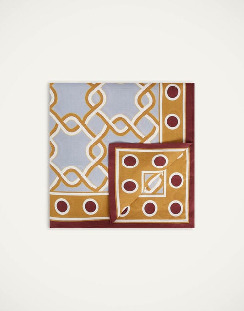 la doublej Medium Tablecloth Tackle Turquoise in Linen