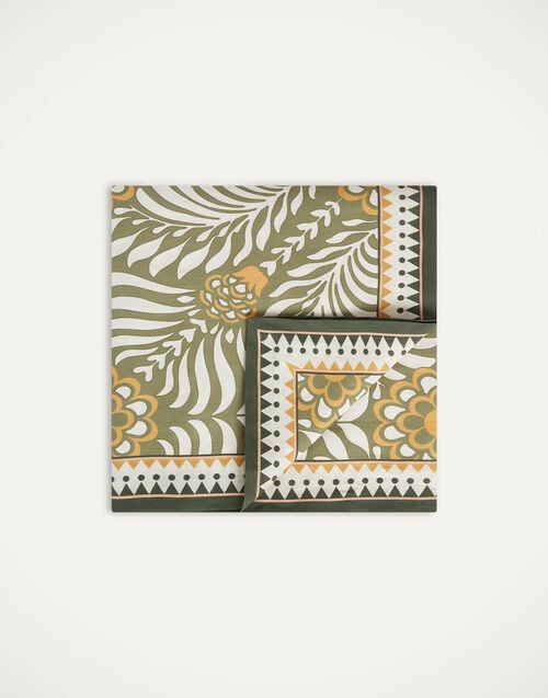 la doublej Medium Tablecloth TudorLight Green in Linen