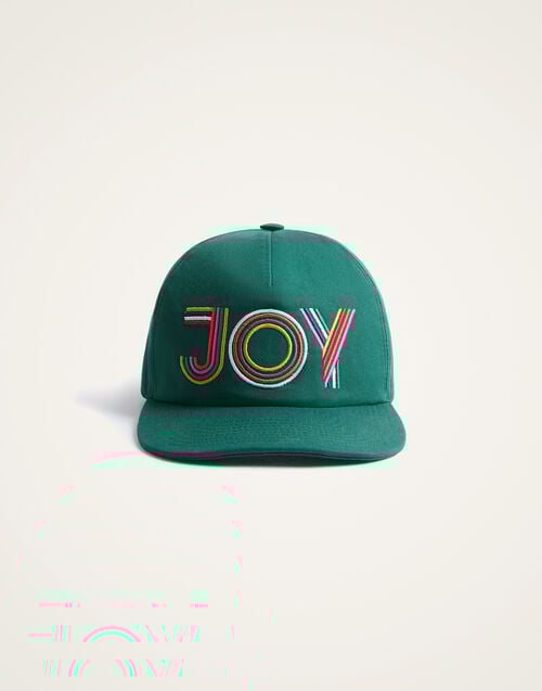 La Doublej Milano Cap Joy Dark Green In Twill Cotton