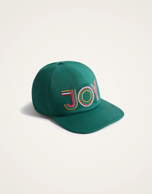 La Doublej Milano Cap Joy Dark Green In Twill Cotton