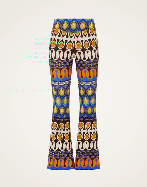 La Doublej New Meditation Pants Rio Chocolate In Stretch Fleece