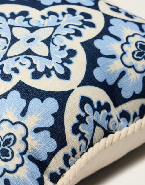 La Doublej Outdoor Cushion (30X50) Palazzo Blue In Techno Canvas