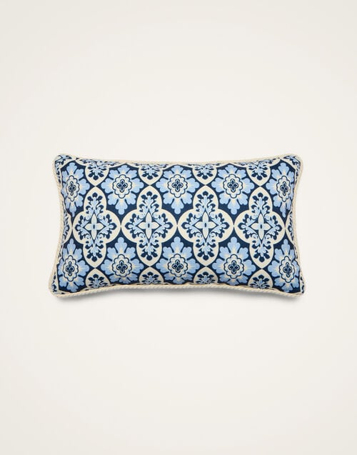 la doublej Outdoor Cushion (30X50) Palazzo Blue in Techno Canvas