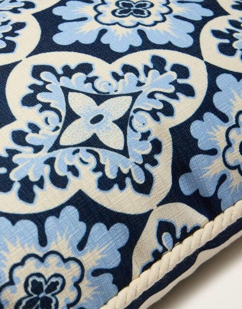 La Doublej Outdoor Cushion (45X45) Palazzo Blue In Techno Canvas
