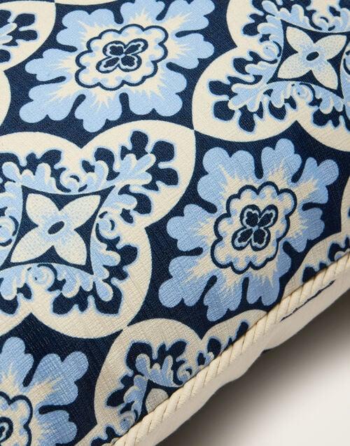 La Doublej Outdoor Cushion (60X60) Palazzo Blue In Techno Canvas
