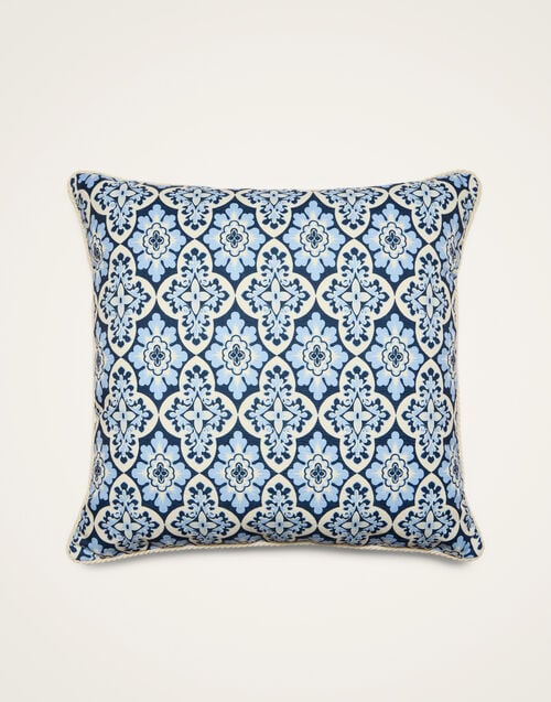la doublej Outdoor Cushion (60X60) Palazzo Blue in Techno Canvas