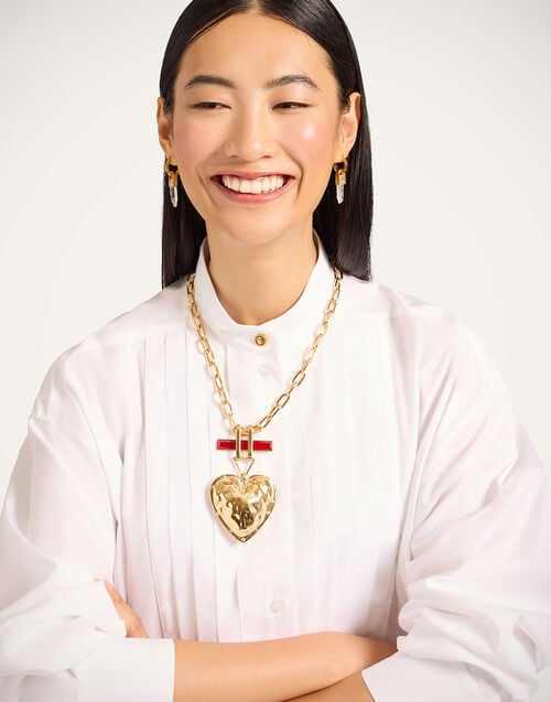 La Doublej Oversize Peggy Shirt Solid White In Tailor Poplin