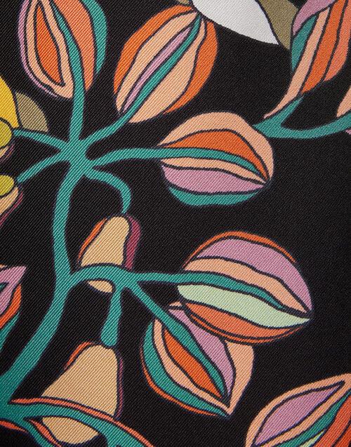 La Doublej Palazzo Pants Borboni Placée Nero In Twill Silk