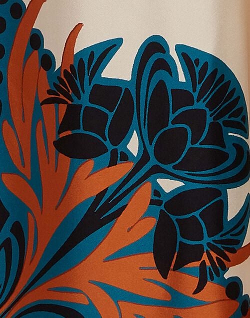 La Doublej Palazzo Pants Florence Placée In Silk Twill