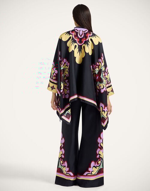 La Doublej Palazzo Pants Palazzo Placée Lilac In Silk Twill