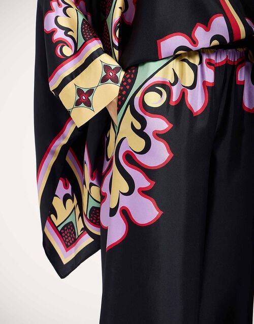 La Doublej Palazzo Pants Palazzo Placée Lilac In Silk Twill