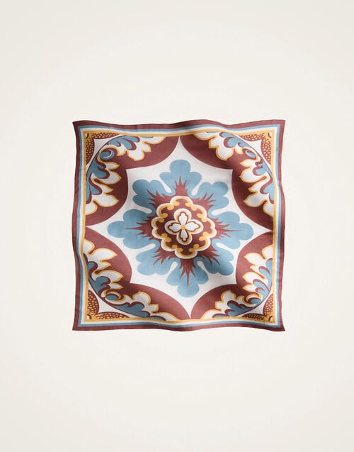 La Doublej Pareo Palazzo Placée Chocolate In Voile Cotton