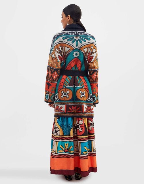 La Doublej Philae Cardigan Philae Placée In Soft Wool