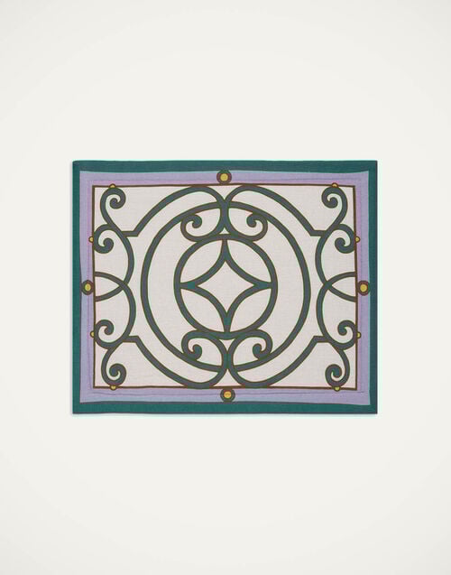 La Doublej Placemat Set Of 2 Cortile Ivory In Linen