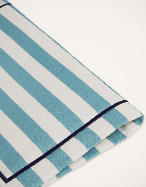 La Doublej Placemat Set Of 2 Riviera Sky Blue In Linen