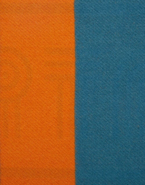 La Doublej Raise Your Vibration Scarf Dark Green In Wool & Silk