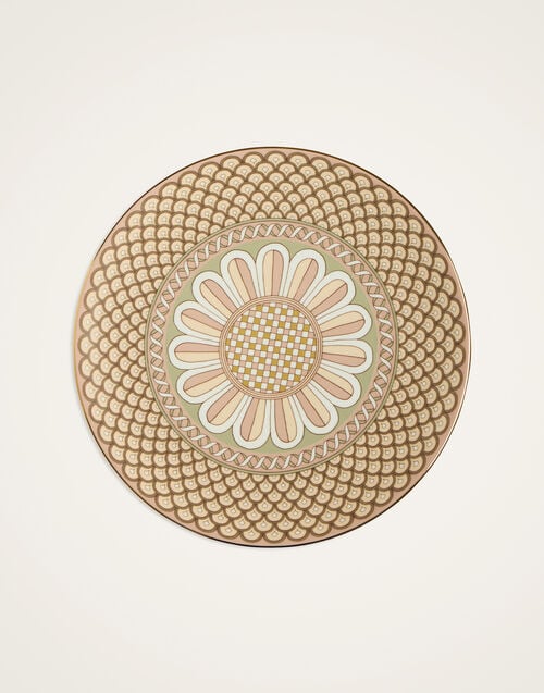 la doublej Serving Platter Napoli Dusty Pink in Porcelain