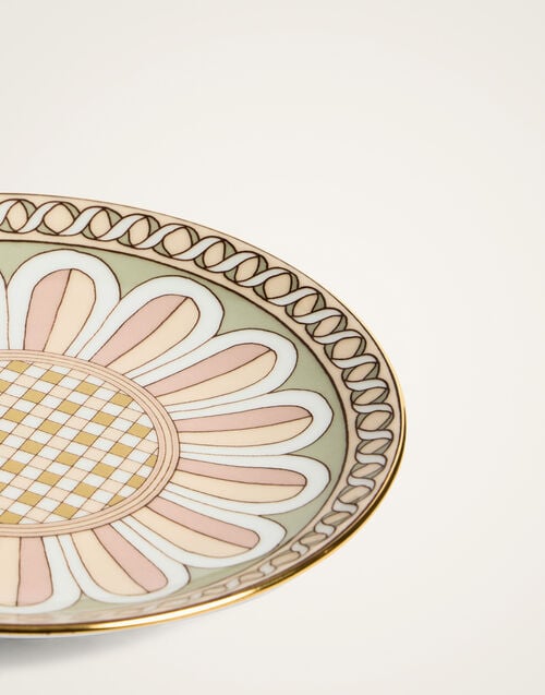 La Doublej Side Plate Napoli Dusty Pink In Porcelain