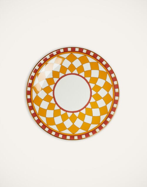 La Doublej Side Plates Set Of 2 Apollo Yellow In Porcelain