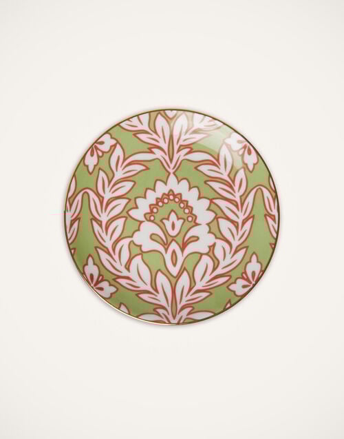 La Doublej Side Plates Set Of 4 Spring Garland In Porcelain