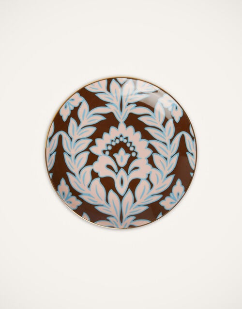 La Doublej Side Plates Set Of 4 Winter Garland In Porcelain