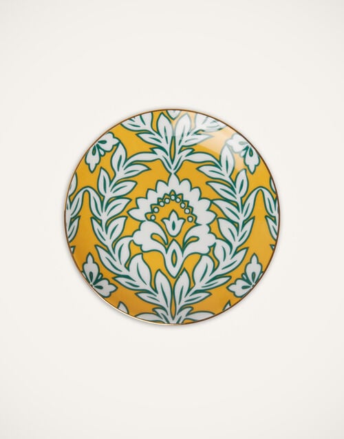 La Doublej Side Plates Set Of 4 Winter Garland In Porcelain