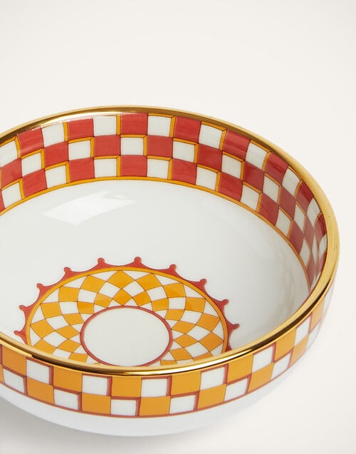 La Doublej Snack Bowl Set Of 2 Apollo Brick In Porcelain