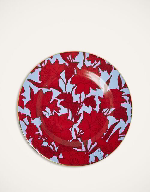 La Doublej Soup And Dinner Plates Set Roman Holiday Vino In Porcelain