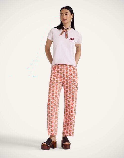 La Doublej The Sinful T-Shirt Team Player White In Jersey