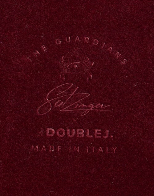 La Doublej Trinket Tray The Unicorn Dark Green In Porcelain