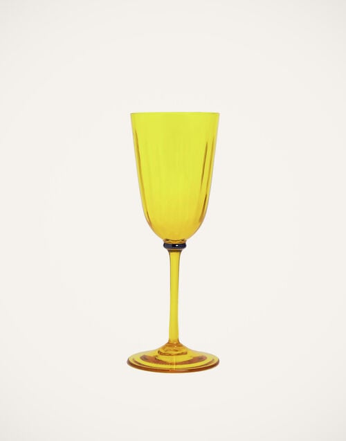 La Doublej Wine Rainbow Glasses Set Of 8 Rainbow In Murano Glass