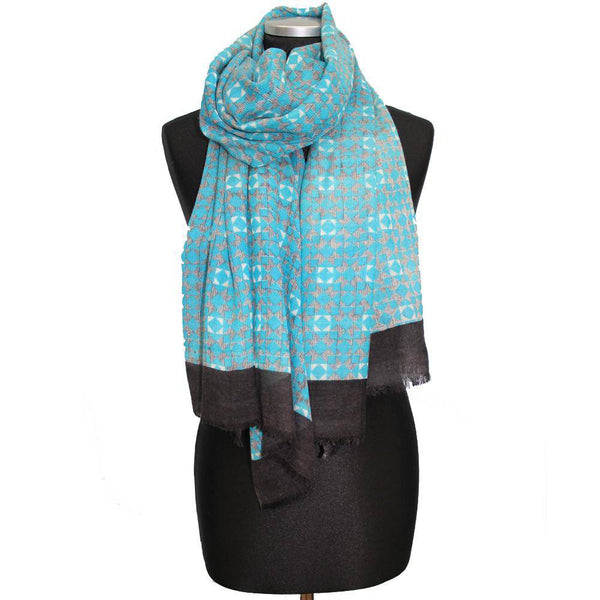 La Fiorentina Abstract Print Scarf