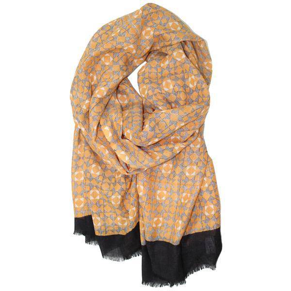La Fiorentina Abstract Print Scarf
