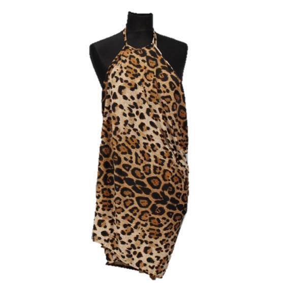 la fiorentina Animal Print Beach Cover Up - Leopard