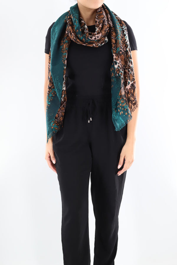 La Fiorentina Animal Print Scarf
