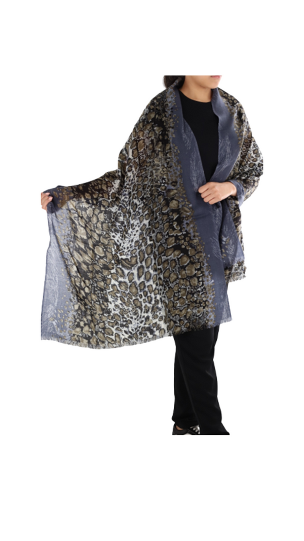 La Fiorentina Animal Print Scarf