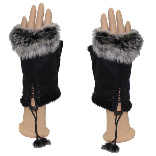 la fiorentina Black Sheep Skin Hand Gloves