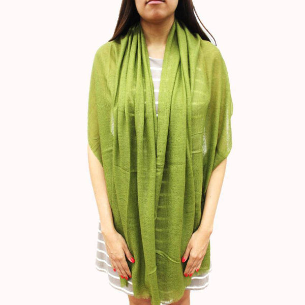 La Fiorentina Cashmere Wrap - Olive