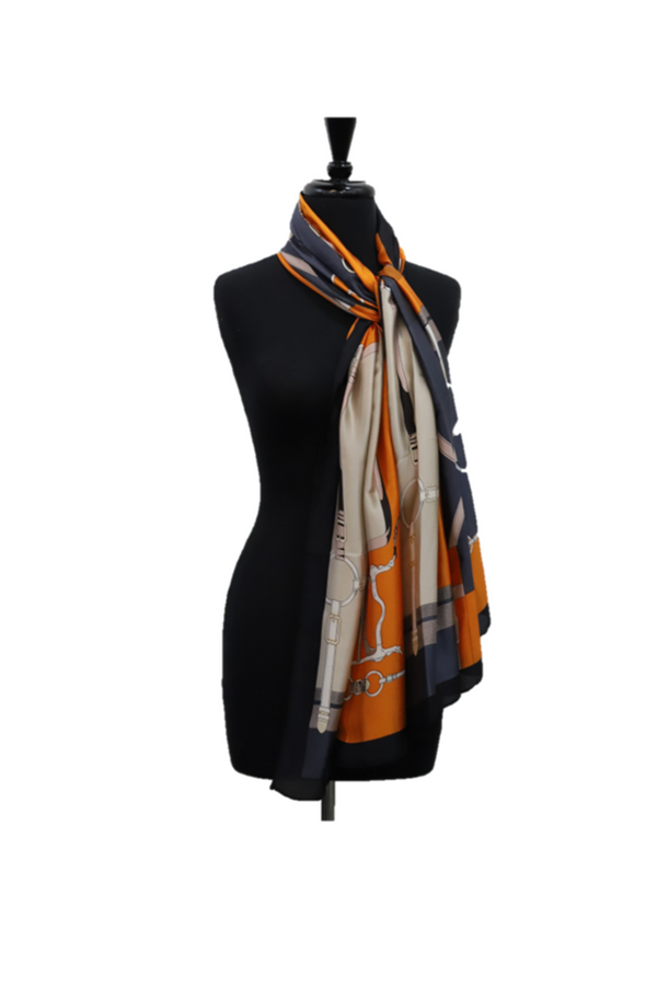 La Fiorentina Chain Pattern Scarf