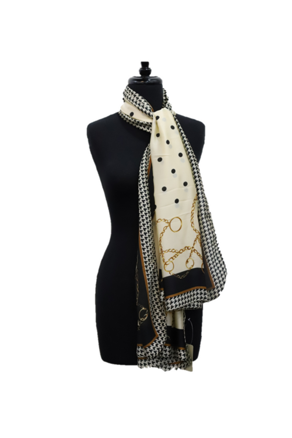 La Fiorentina Chain Pattern Scarf