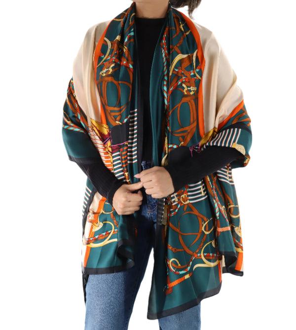 La Fiorentina Chain Print Scarf