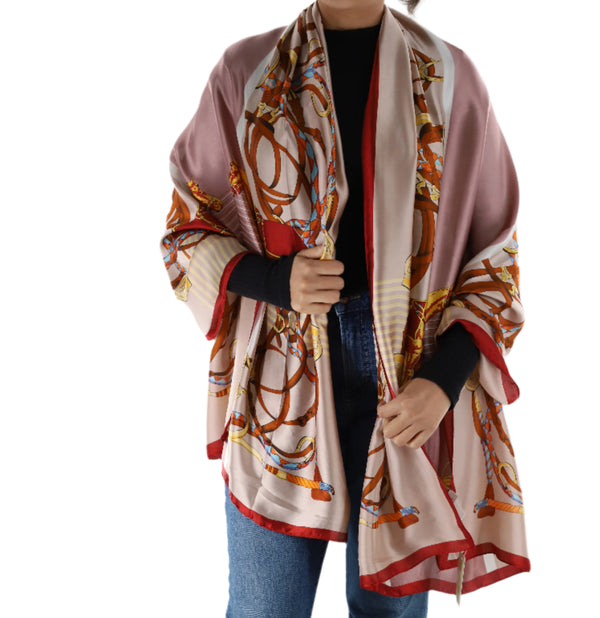 La Fiorentina Chain Print Scarf