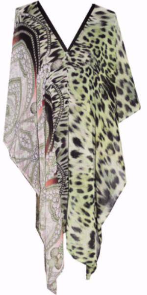 La Fiorentina Cheetah Beach Cover Up