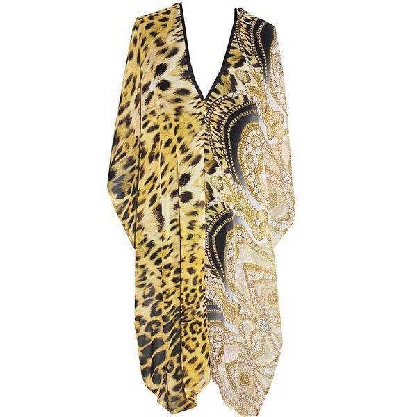 la fiorentina Cheetah Beach Cover up