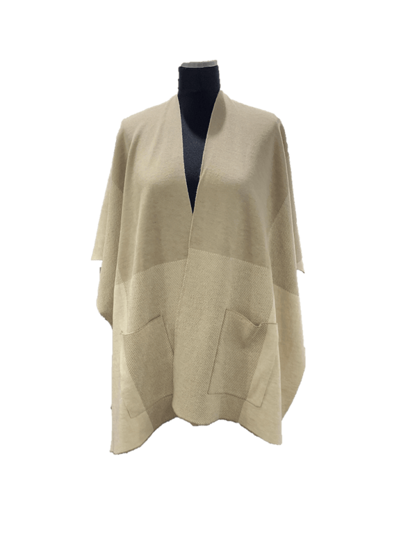 La Fiorentina Color Block Ruana